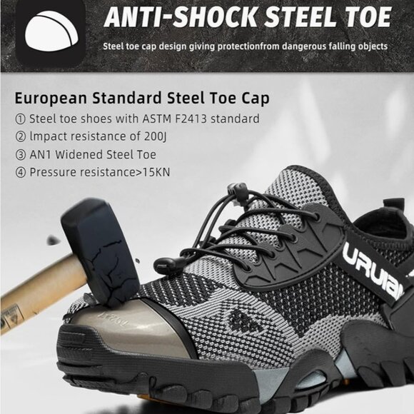 BNWT Furuian Safety Shoes - Picture 1 of 13